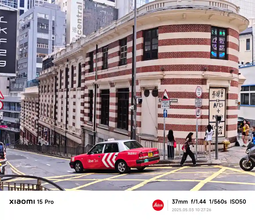 4k街景壁纸-出租车与街道-城市建筑热门的壁纸「哲风壁纸」