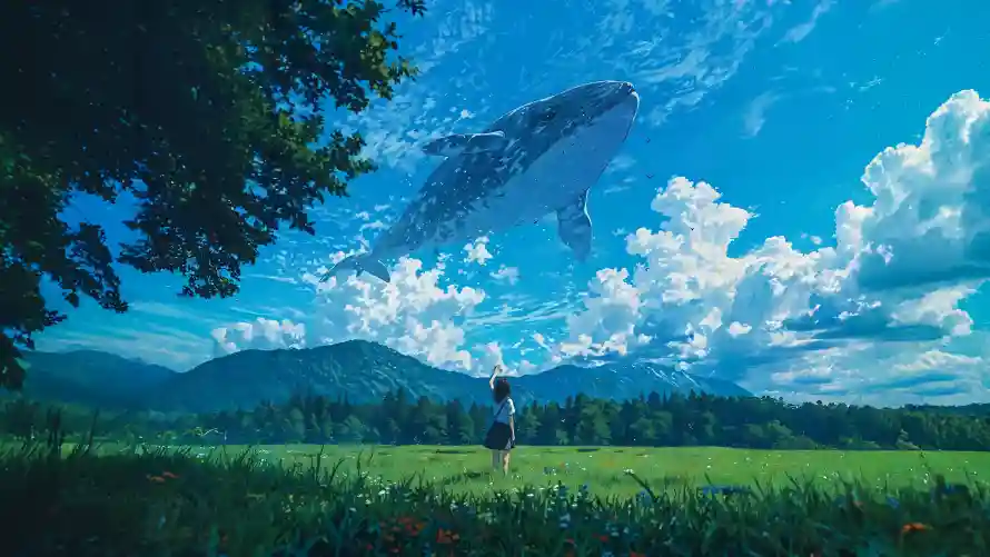 4k天空壁纸-远景和草地-免费下载「哲风壁纸」
