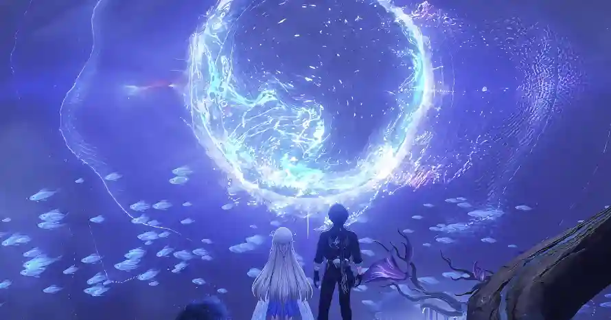 3k星空壁纸-卡提希娅和鸣潮-奇幻场景壁纸分享「哲风壁纸」