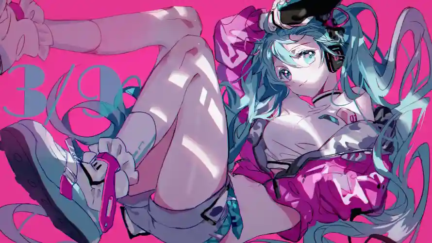 2k39壁纸-二次元壁纸和赛博风-初音未来免费下载「哲风壁纸」