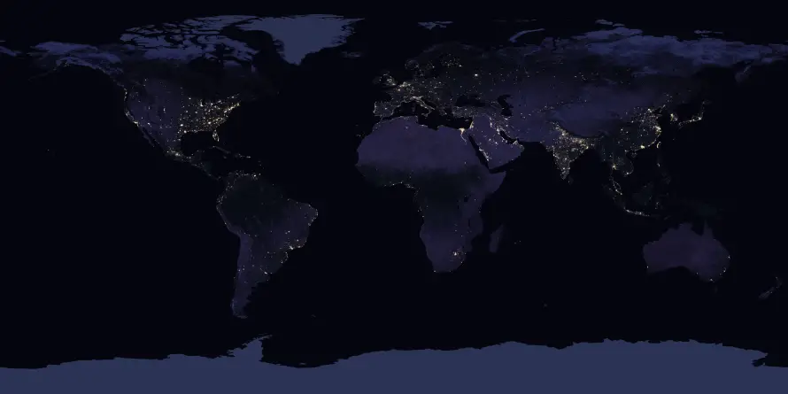 8k艺术壁纸-世界地图壁纸和创意背景-夜景地图「哲风壁纸」