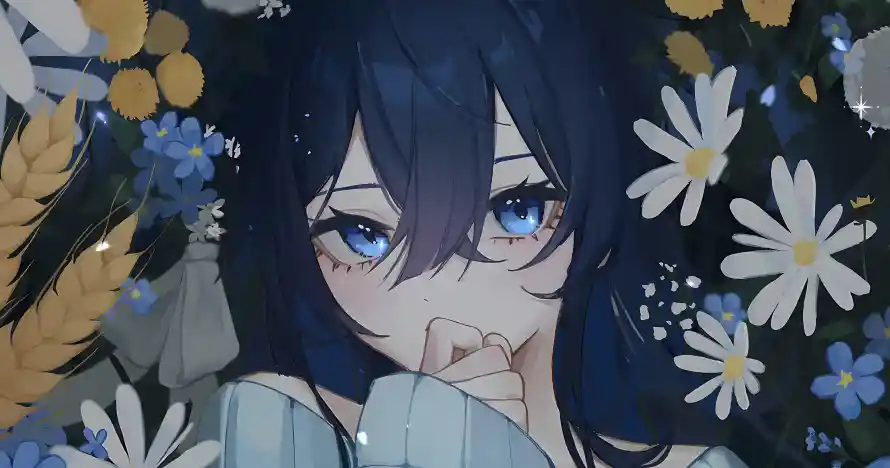 4k动漫壁纸 - 少女 - 花海 - 动漫少女「哲风壁纸」 4k动漫壁纸 - 少女 - 花海 - 动漫少女「哲风壁纸」