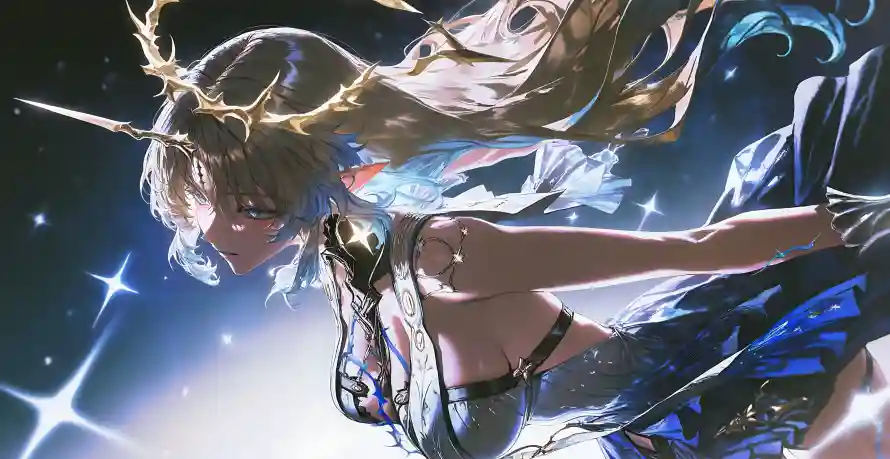 4k少女壁纸-动漫角色壁纸和星空-壁纸分享「哲风壁纸」