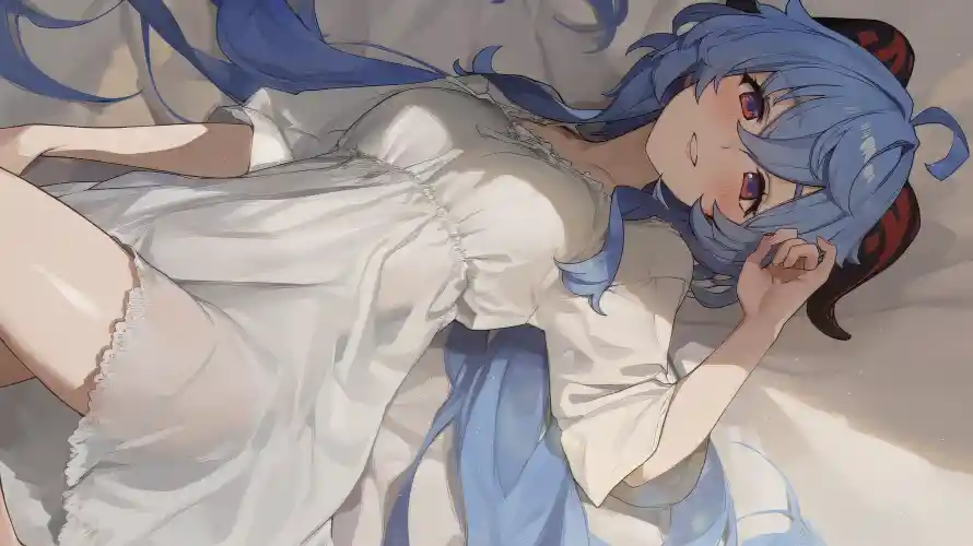 4k原神壁纸 - 少女 - 椰羊 - 甘雨「哲风壁纸」