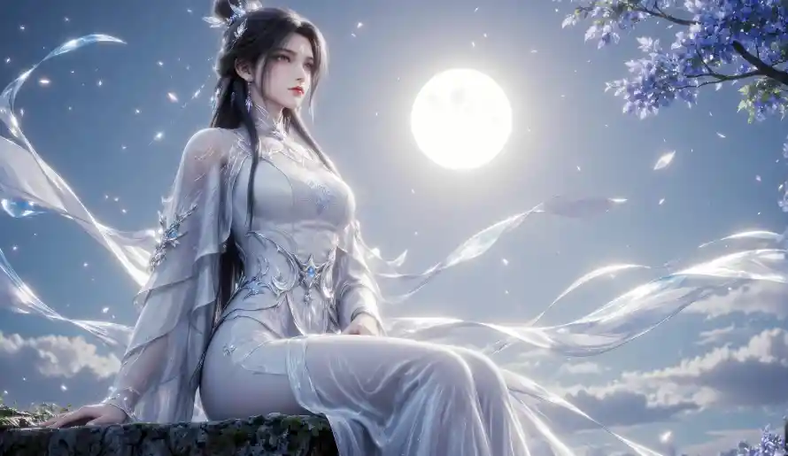 4k云端壁纸 - 仙侠 - 月夜 - 玄幻「哲风壁纸」 4k云端壁纸 - 仙侠 - 月夜 - 玄幻「哲风壁纸」