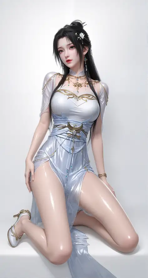 4k清漪壁纸 - 完美世界 - 清漪形象 - 清漪特写「哲风壁纸」