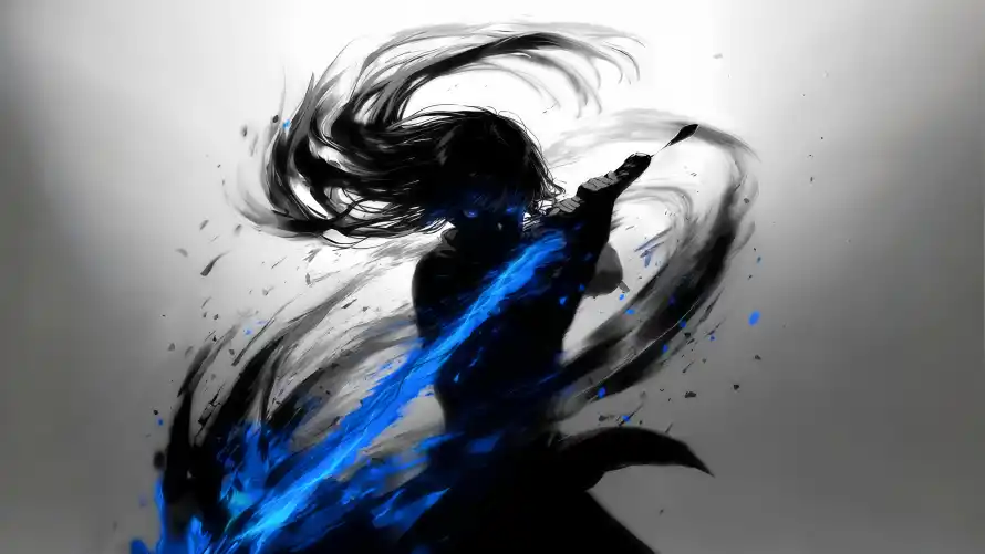 4k剑客壁纸-武侠风 - 剑气-水墨剑客热门的壁纸「哲风壁纸」