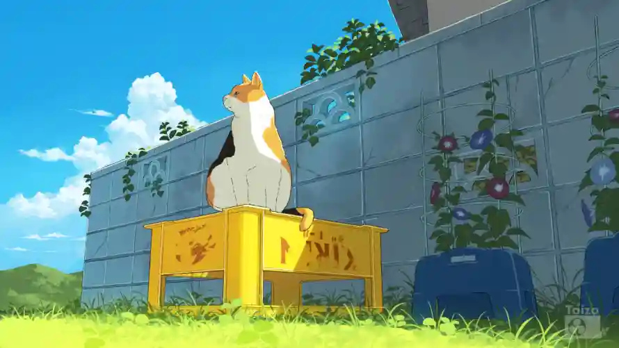 4k动漫壁纸 - 猫 - 萌猫 - 动漫风「哲风壁纸」