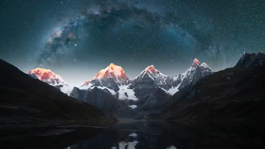 4k天空壁纸 - 星空 - 湖泊 - 雪山「哲风壁纸」 4k天空壁纸 - 星空 - 湖泊 - 雪山「哲风壁纸」