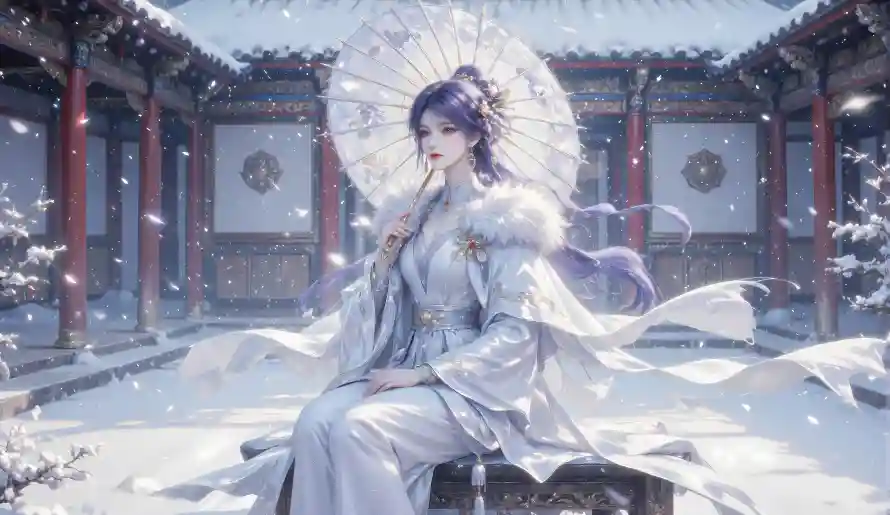14k古风壁纸-姬紫月与遮天-热门的壁纸「哲风壁纸」