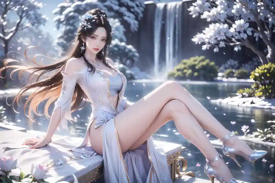4k仙气壁纸 - 壁纸 - 樱花 - 瀑布「哲风壁纸」 4k仙气壁纸 - 壁纸 - 樱花 - 瀑布「哲风壁纸」