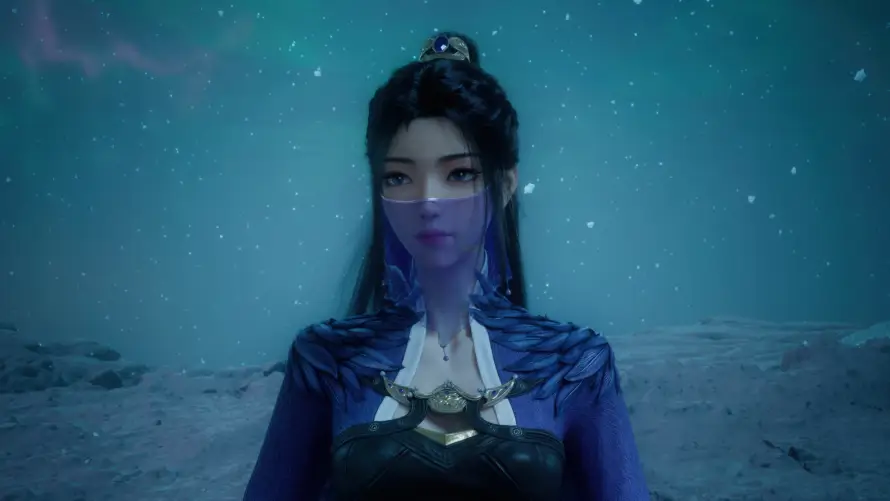3k仙侠壁纸-星空背景壁纸和汪凝-紫灵仙子热门的壁纸「哲风壁纸」