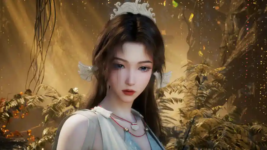 4k古风壁纸 - 女性 - 宋玉 - 白衣「哲风壁纸」