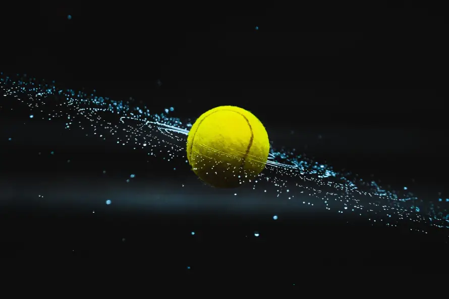 3k光环壁纸-网球星球和太空-网球扮演星球「哲风壁纸」