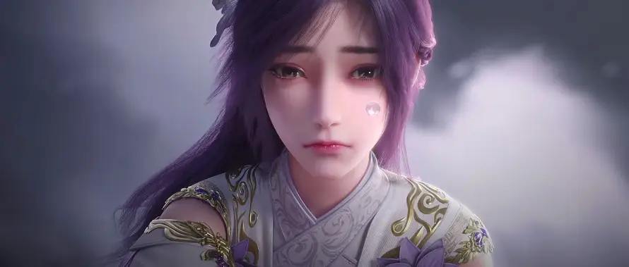 2k云曦壁纸-天命石壁纸和紫发-古风服饰热门的壁纸「哲风壁纸」