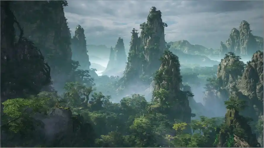 4k云雾壁纸 - 山峦 - 绿植 - 风景「哲风壁纸」