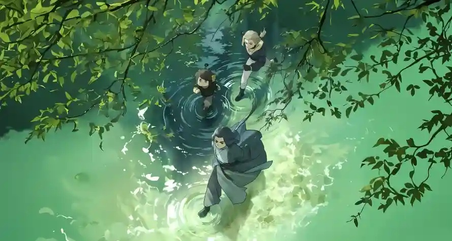 2k卡通壁纸-罗小黑战记壁纸和森林-河流热门的壁纸「哲风壁纸」