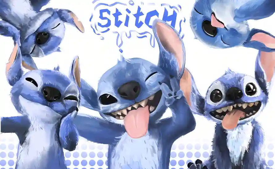 2k动漫壁纸-史迪奇壁纸和卡通-Stitch「哲风壁纸」