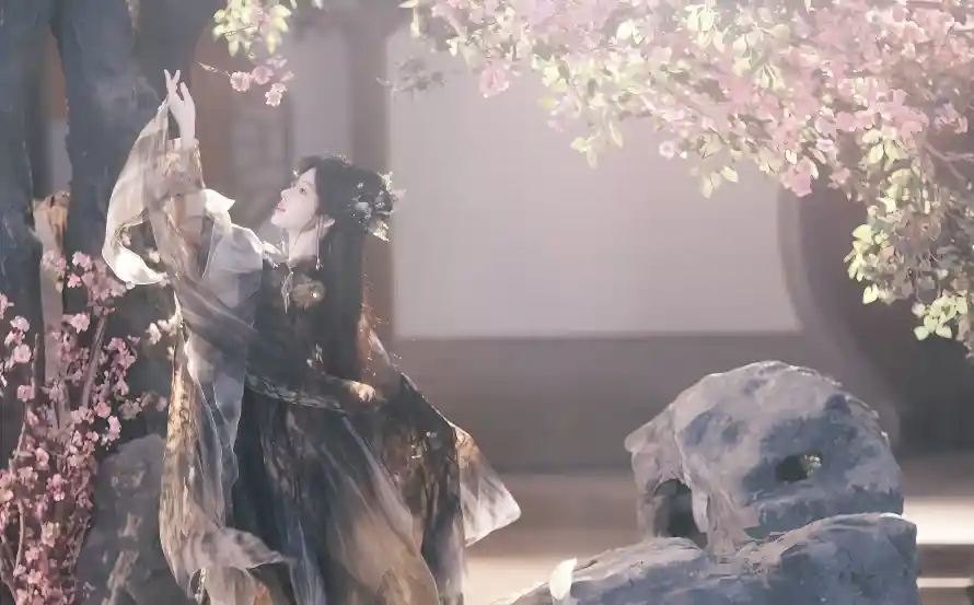 4k古装壁纸 - 古风 - 明星 - 樱花「哲风壁纸」