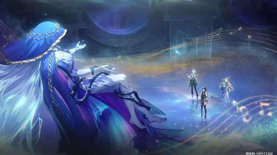 4k鸣潮壁纸 - 蓝色系 - 奇幻场景 - 游戏场景「哲风壁纸」