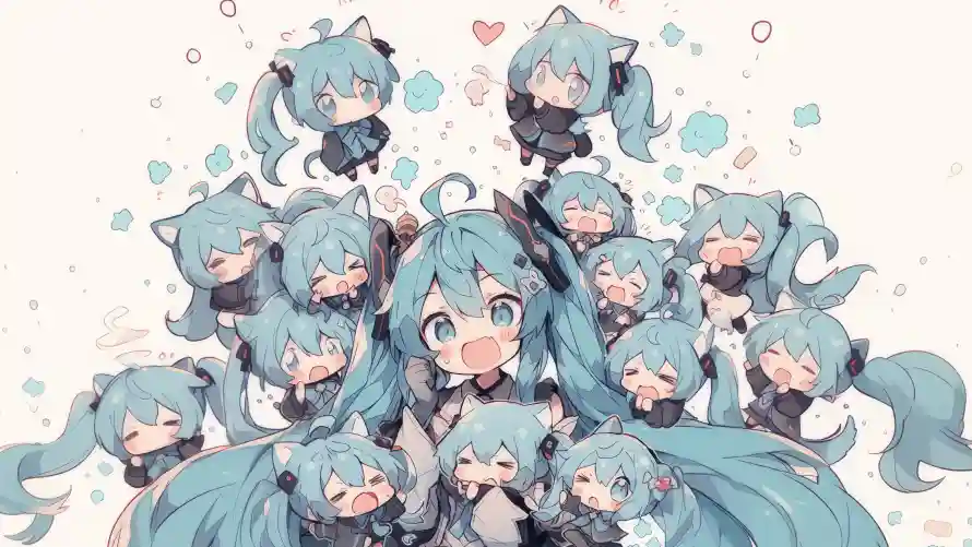 4kQ版壁纸-初音未来壁纸和萌系-壁纸分享「哲风壁纸」