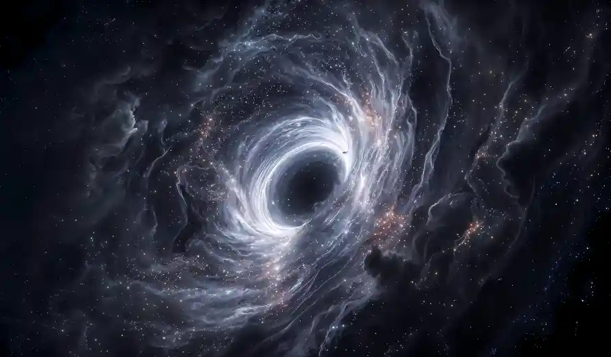 4k宇宙壁纸-黑洞与星空-壁纸推荐「哲风壁纸」