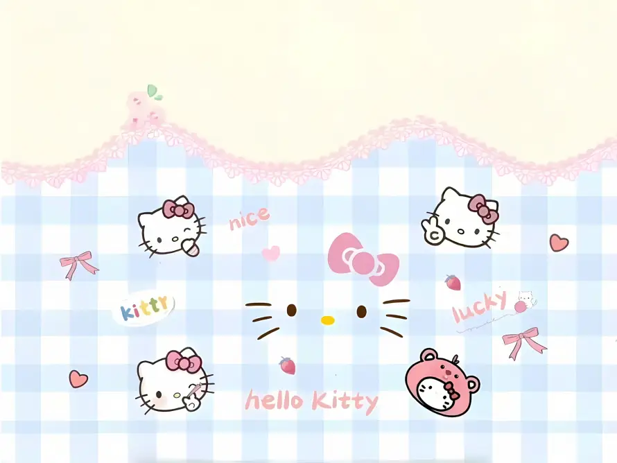 2k卡通壁纸-凯蒂猫和可爱-HelloKitty「哲风壁纸」