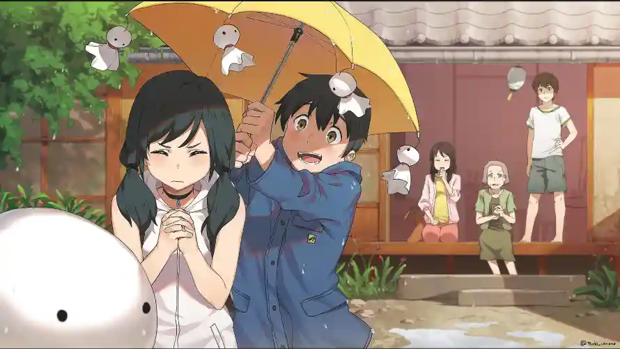 4k雨天壁纸 - 暖色调 - 天气之子 - 天野阳菜「哲风壁纸」