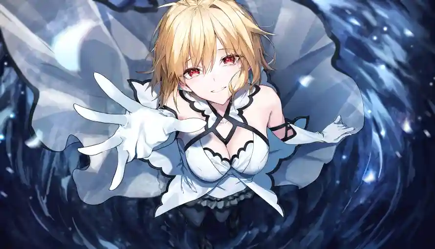 4k救赎壁纸 - 红瞳 - Fate - 水中背景「哲风壁纸」 4k救赎壁纸 - 红瞳 - Fate - 水中背景「哲风壁纸」