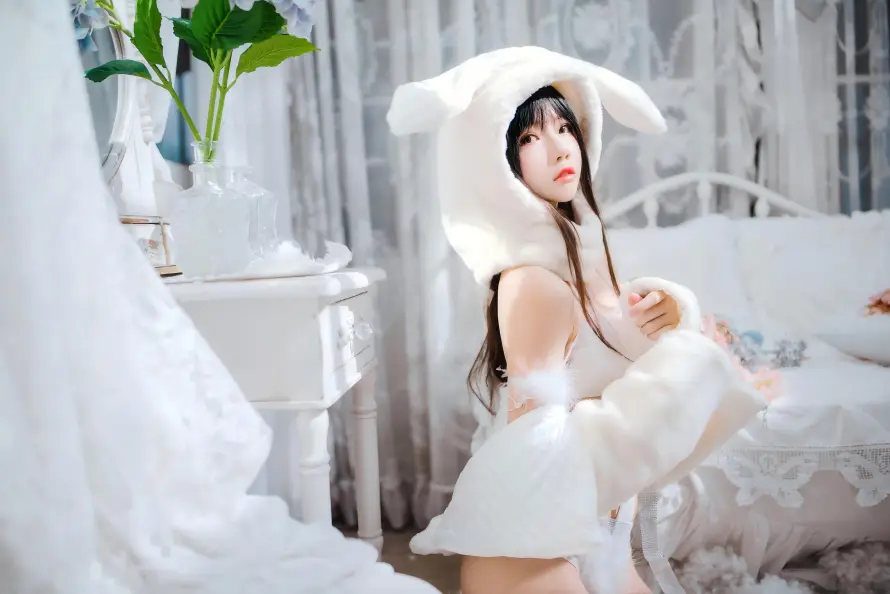 4k兔耳壁纸 - 写真 - 少女 - 性感「哲风壁纸」