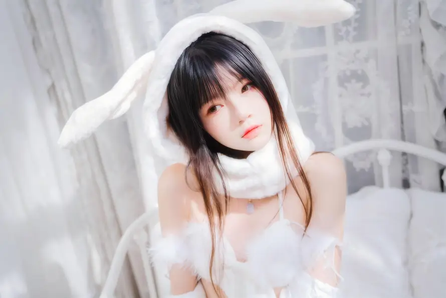 4k兔耳壁纸 - 写真 - 少女 - 性感「哲风壁纸」