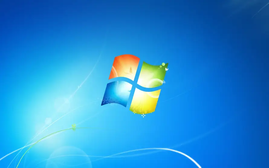 2k系统壁纸-win7 - 蓝色背景-Windows「哲风壁纸」