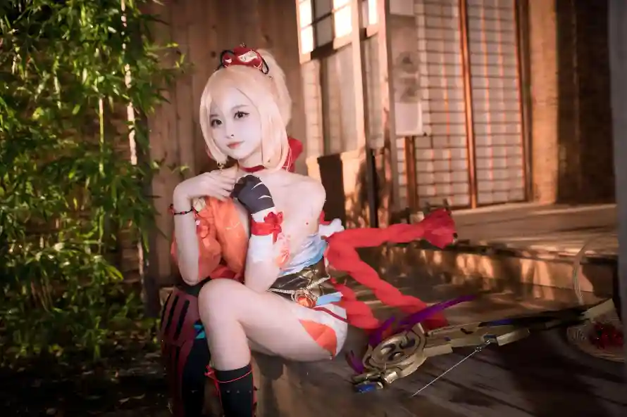 11k原神壁纸-日式建筑壁纸和夜景-cosplay「哲风壁纸」