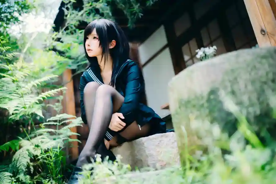 4k写真壁纸 - 户外 - 绿植 - 美腿「哲风壁纸」