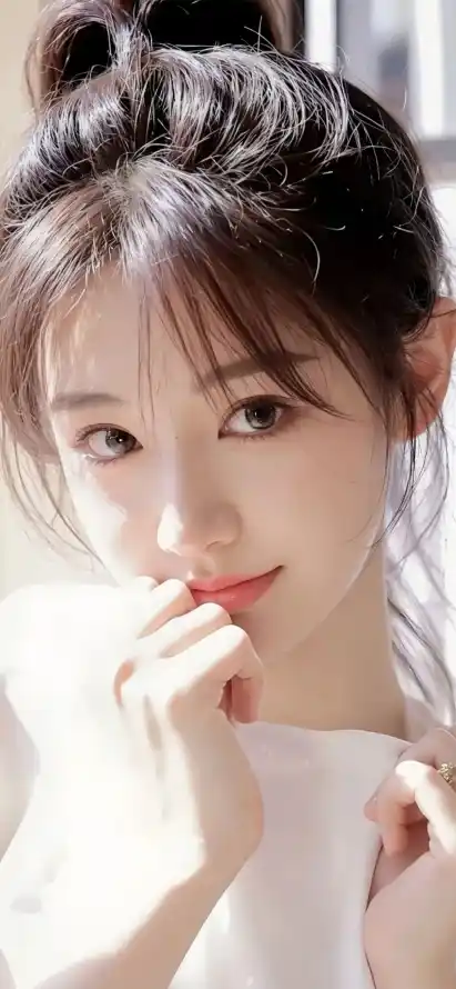 4k清新壁纸 - 甜美 - 美女 - Ios「哲风壁纸」