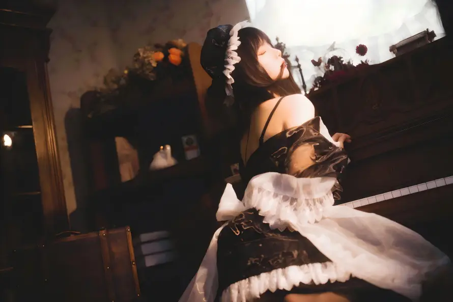 4k复古壁纸 - 室内 - 美女 - cos「哲风壁纸」