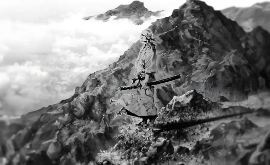 4k云雾壁纸 - 古风 - 山峰 - 岩石「哲风壁纸」