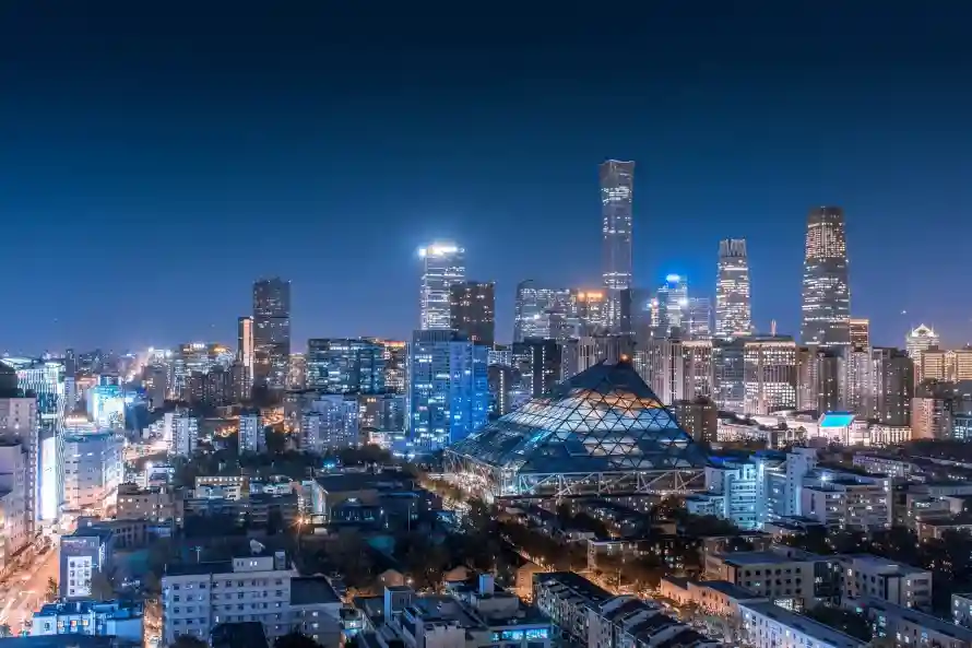 4k北京壁纸 - 城市 - 夜晚 - 夜景「哲风壁纸」