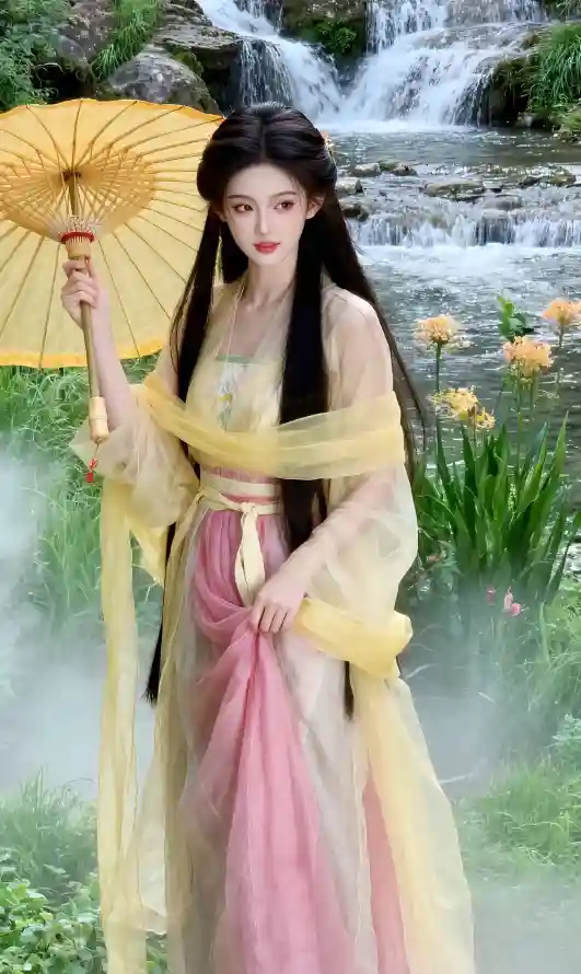 4k古装壁纸 - 壁纸 - 溪水 - 瀑布「哲风壁纸」