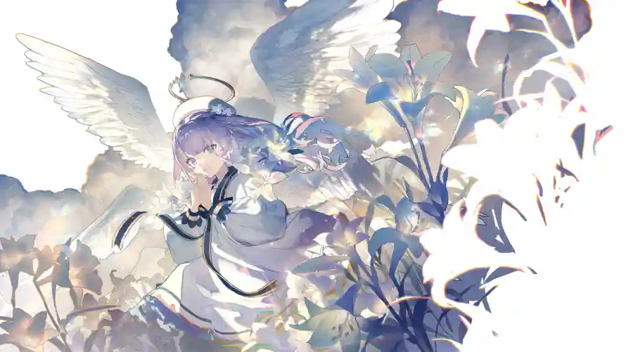 4k云朵壁纸 - 梦幻 - 精灵 - 翅膀「哲风壁纸」