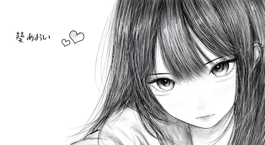 4k女孩壁纸 - 葵 - 少女 - 手绘「哲风壁纸」