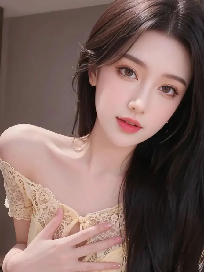 4k壁纸壁纸 - 红唇 - 美女 - 黑发「哲风壁纸」