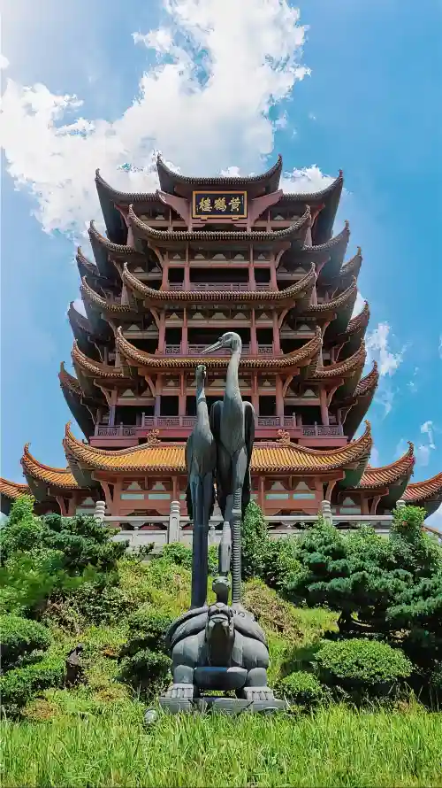 4k园林壁纸 - 景观 - 晴朗 - 白云「哲风壁纸」