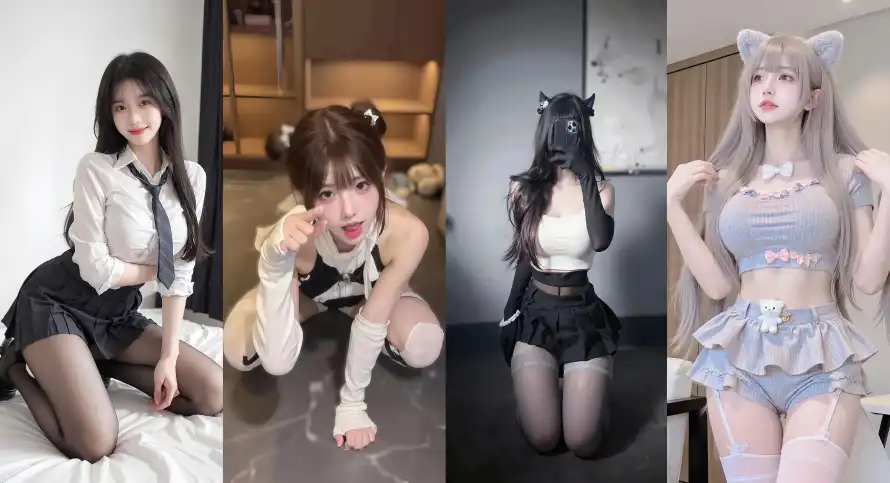 3k坐姿壁纸-女仆装和壁纸-制服美女壁纸推荐「哲风壁纸」