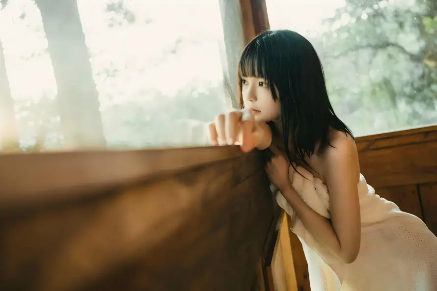 4k写真壁纸 - 女孩 - 少女 - 恬静「哲风壁纸」
