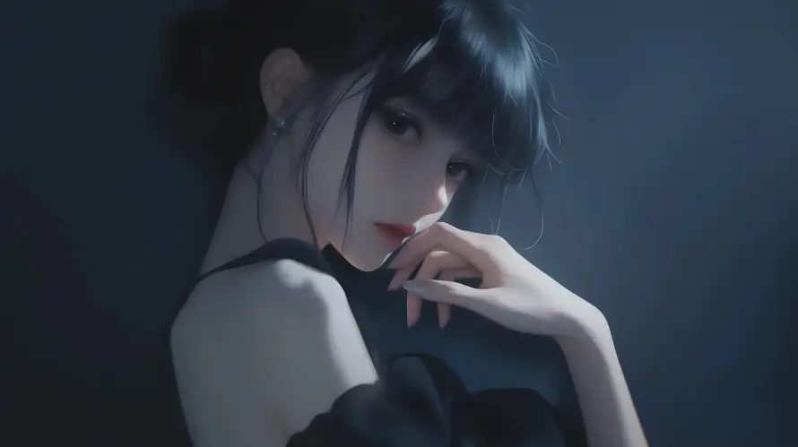 4k优雅壁纸 - 壁纸 - 美女 - 冷色调「哲风壁纸」 4k优雅壁纸 - 壁纸 - 美女 - 冷色调「哲风壁纸」