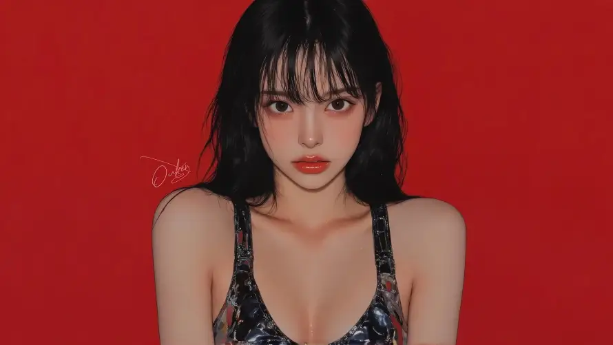 2k壁纸壁纸-人像摄影壁纸和美女-冷艳美女免费下载「哲风壁纸」