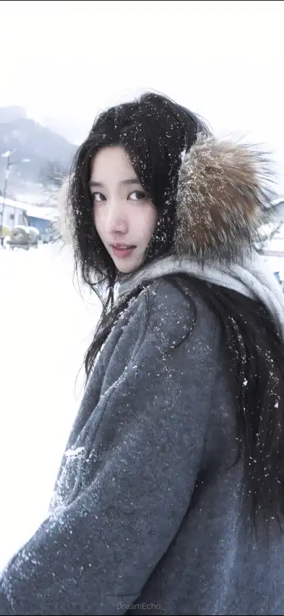 4k下雪壁纸 - 冬日 - 户外 - 毛领「哲风壁纸」