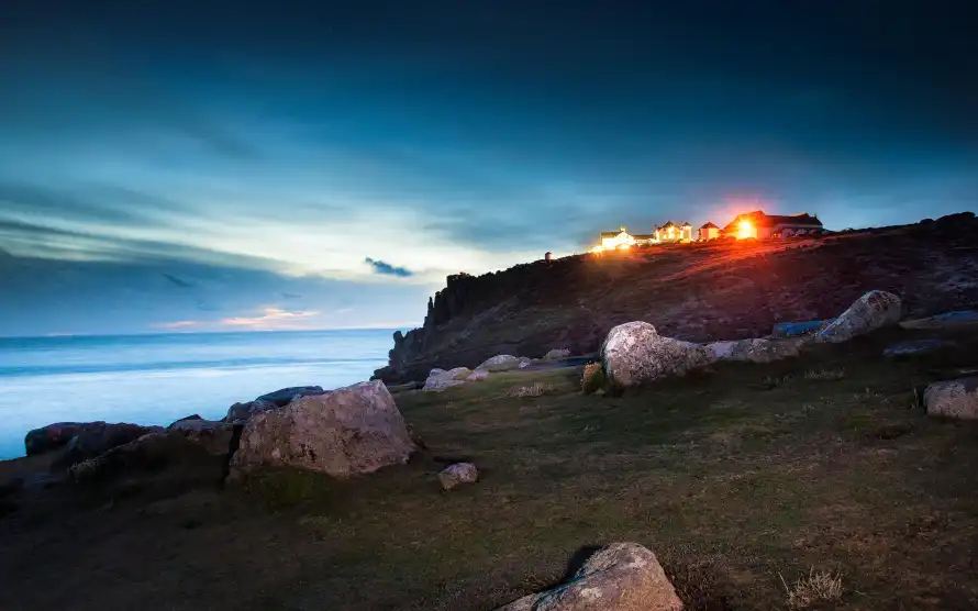 4k壁纸壁纸 - 夜景 - 大海 - 岩石「哲风壁纸」 4k壁纸壁纸 - 夜景 - 大海 - 岩石「哲风壁纸」