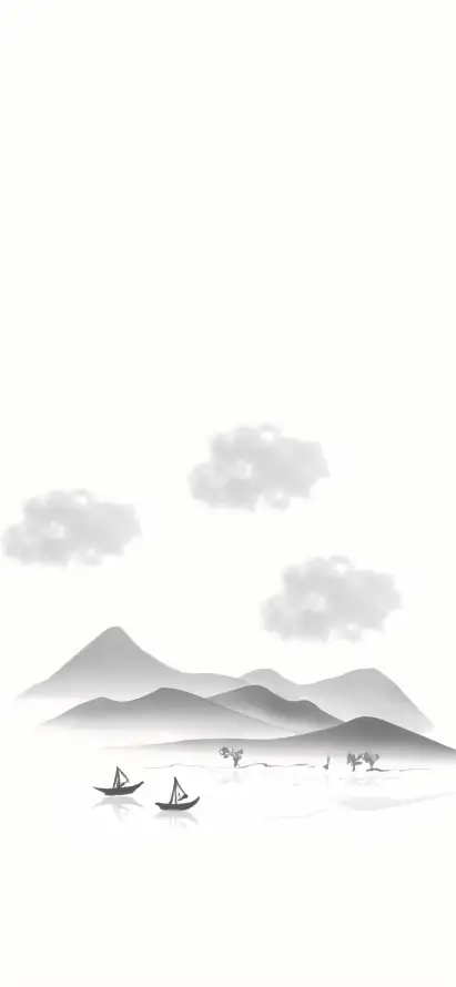 4k云朵壁纸 - 传统 - 写意 - 国风「哲风壁纸」